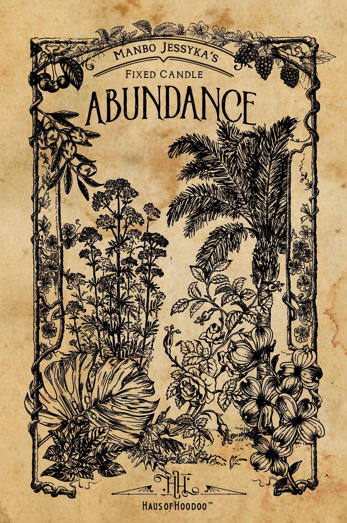Abundance Fixed Candle