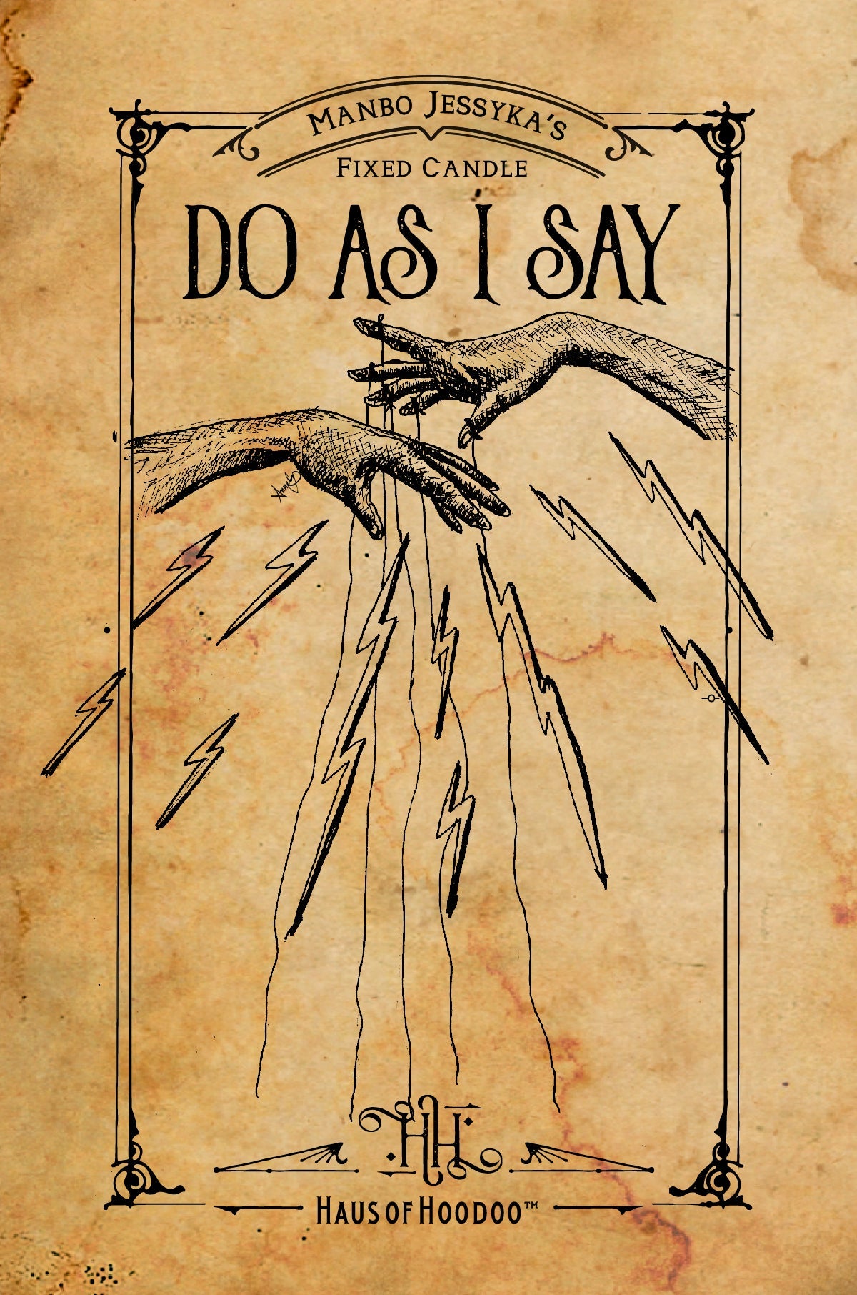 Do As I Say Fixed Candle