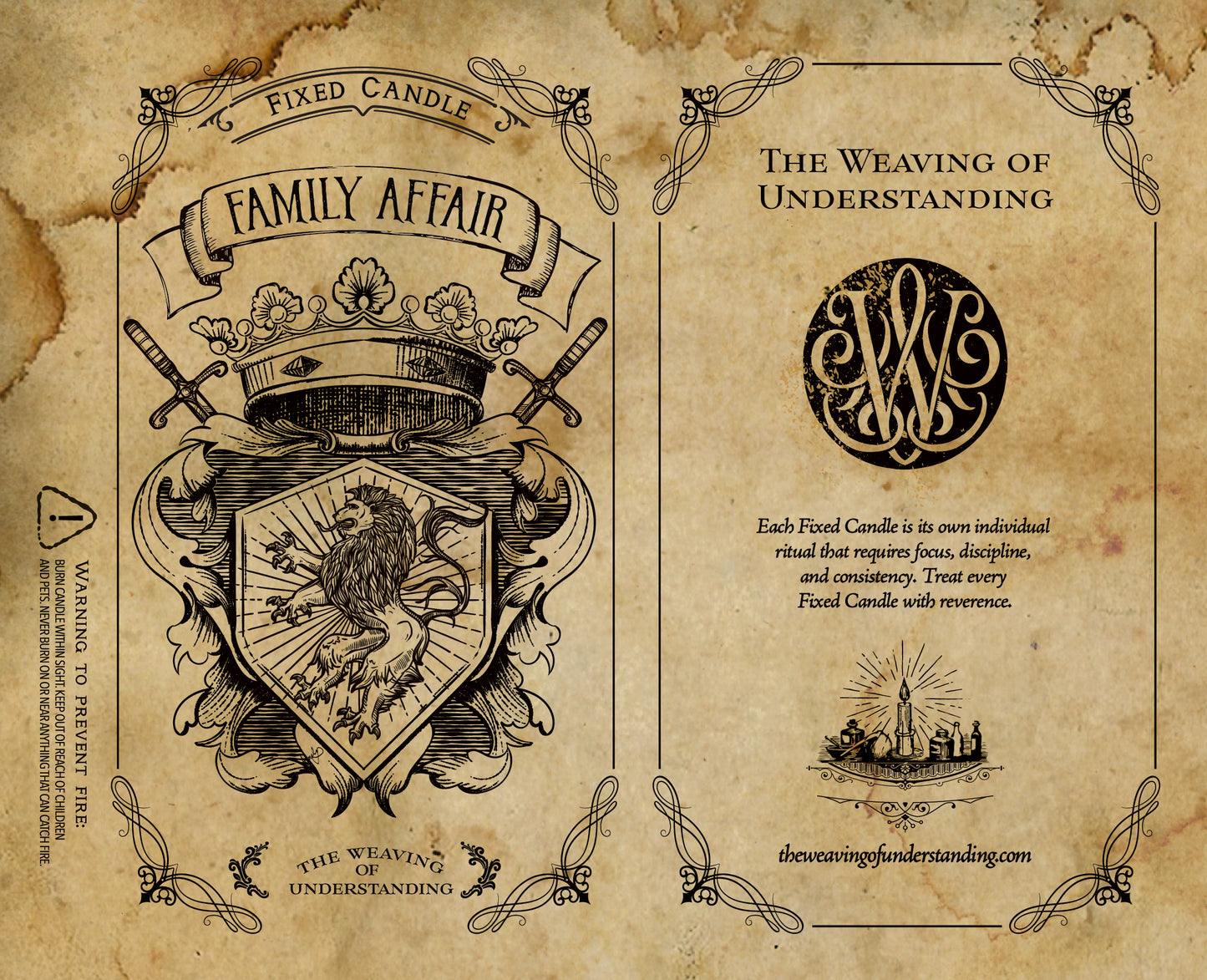 Family Affair Fixed Candle