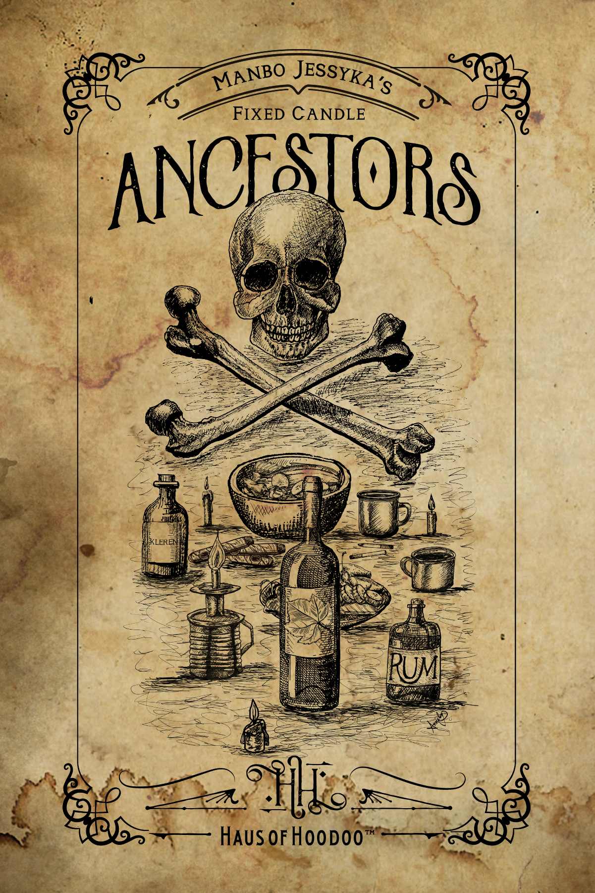 Ancestors Fixed Candle