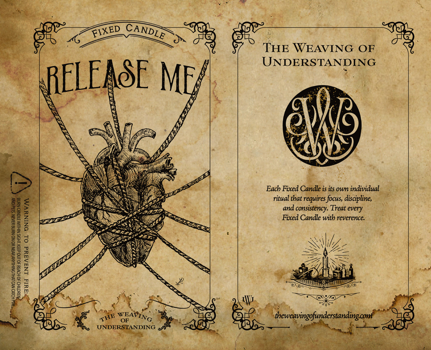 Release Me Fixed Candle