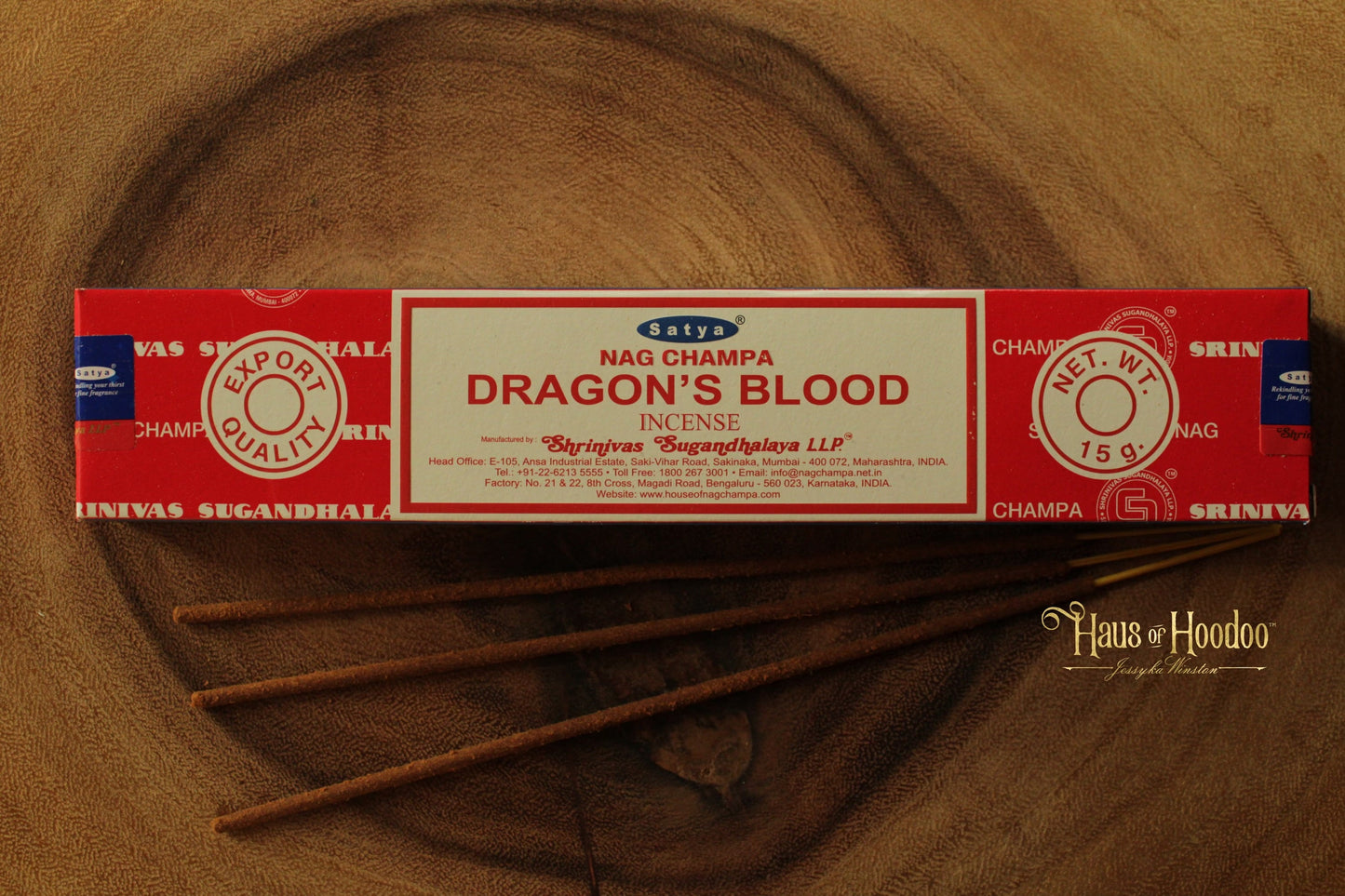 Satya Dragon's Blood Incense Sticks
