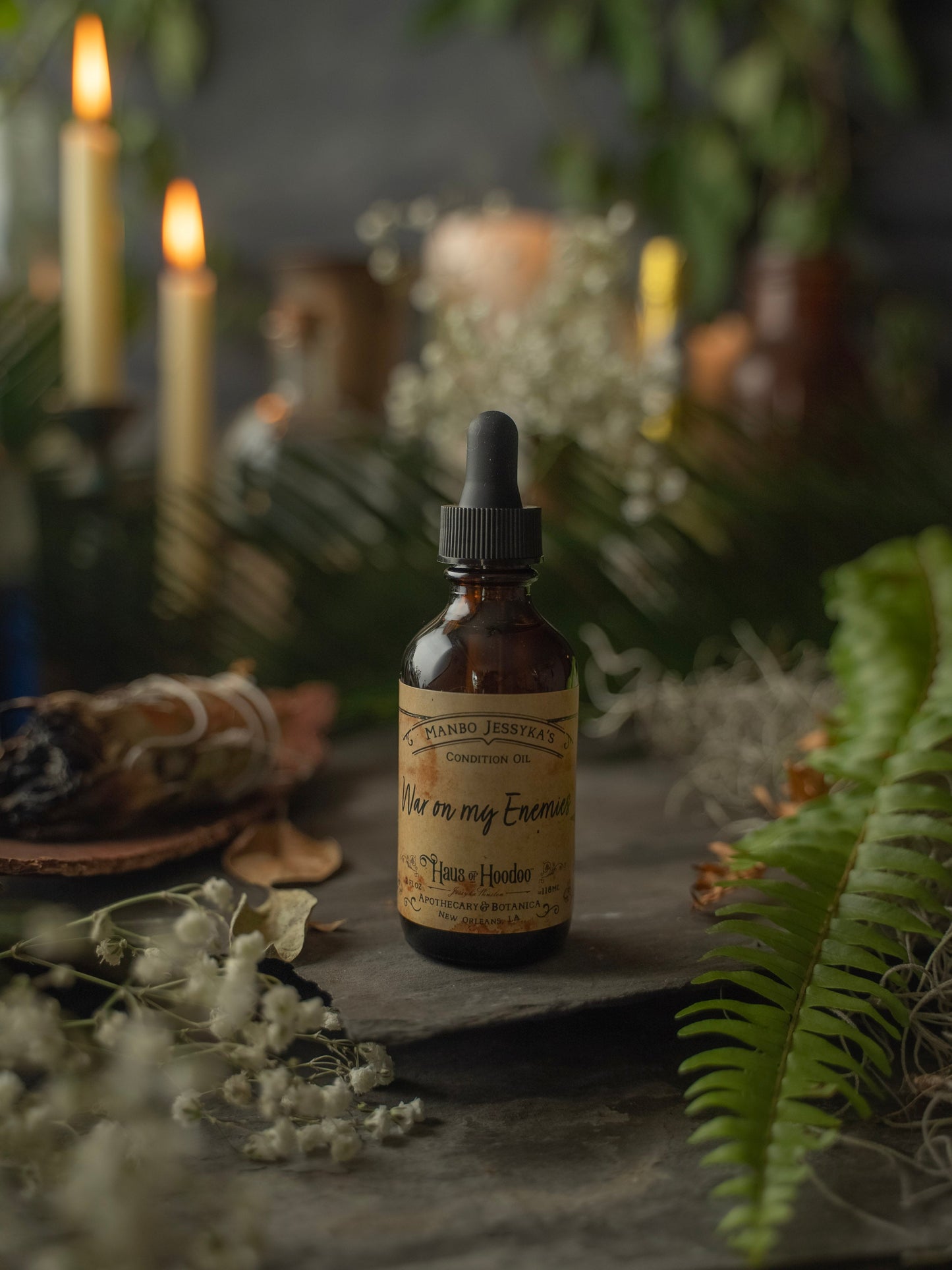 War On My Enemies Condition Oil