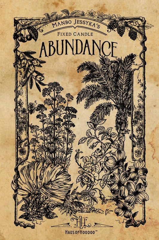 Abundance Fixed Candle
