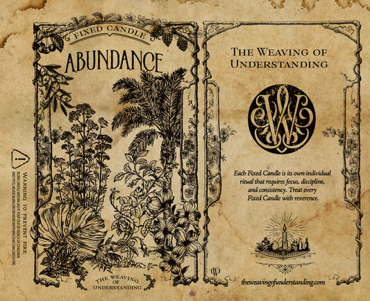 Abundance Fixed Candle