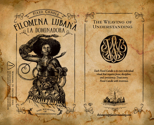 Filomena Lubana La Dominadora Fixed Candle