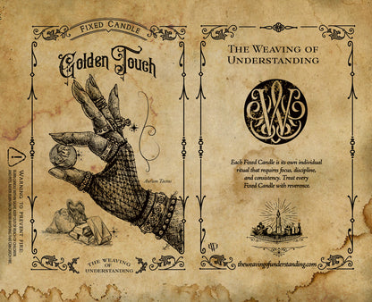 The Golden Touch Fixed Candle