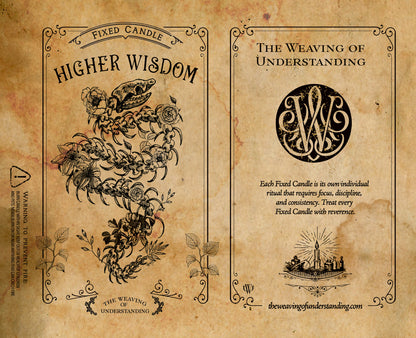 Higher Wisdom Fixed Candle