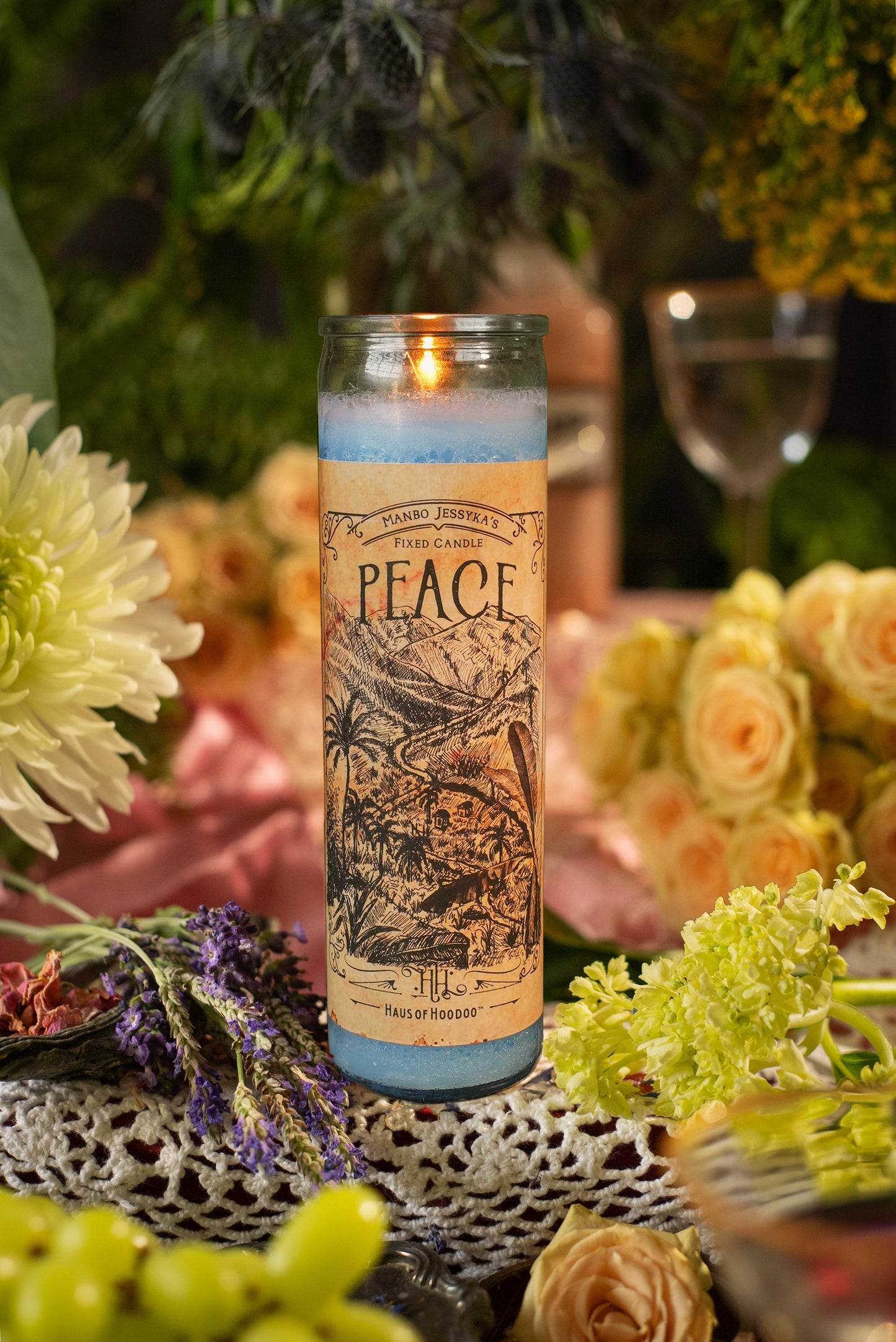 Peace Fixed Candle