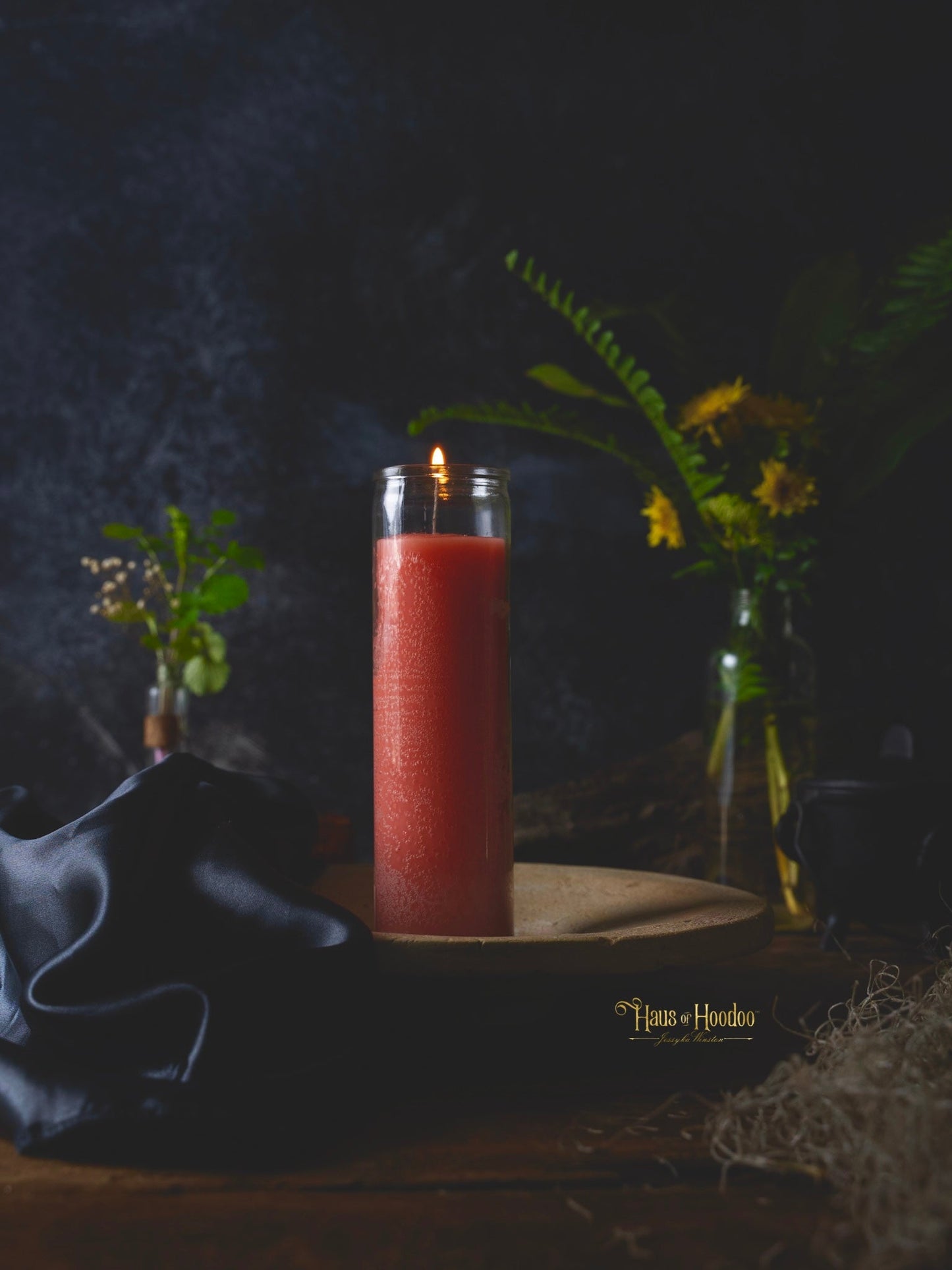 Pink 7 Day Candle