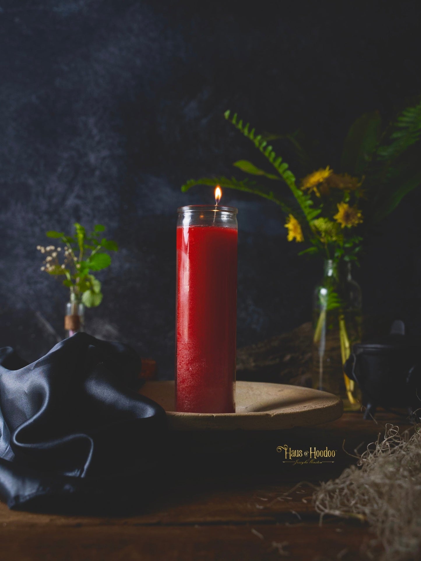 Red 7 Day Candle