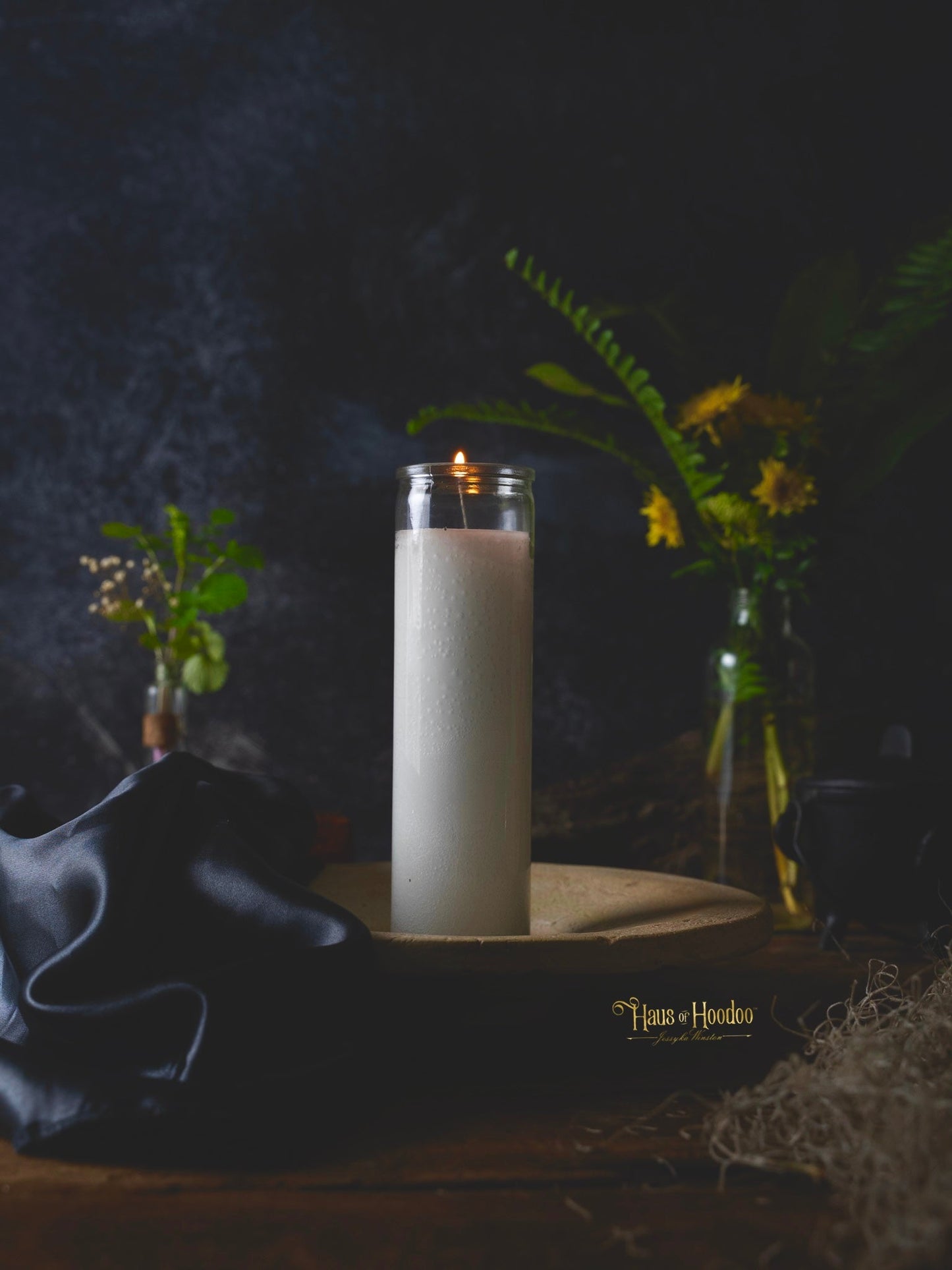 White 7 Day Candle
