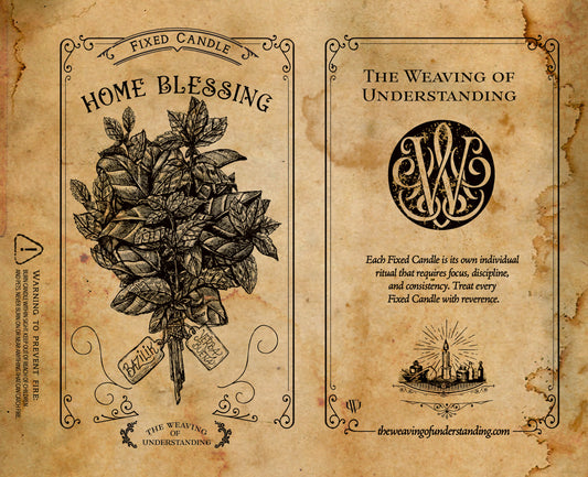 Home Blessing Fixed Candle