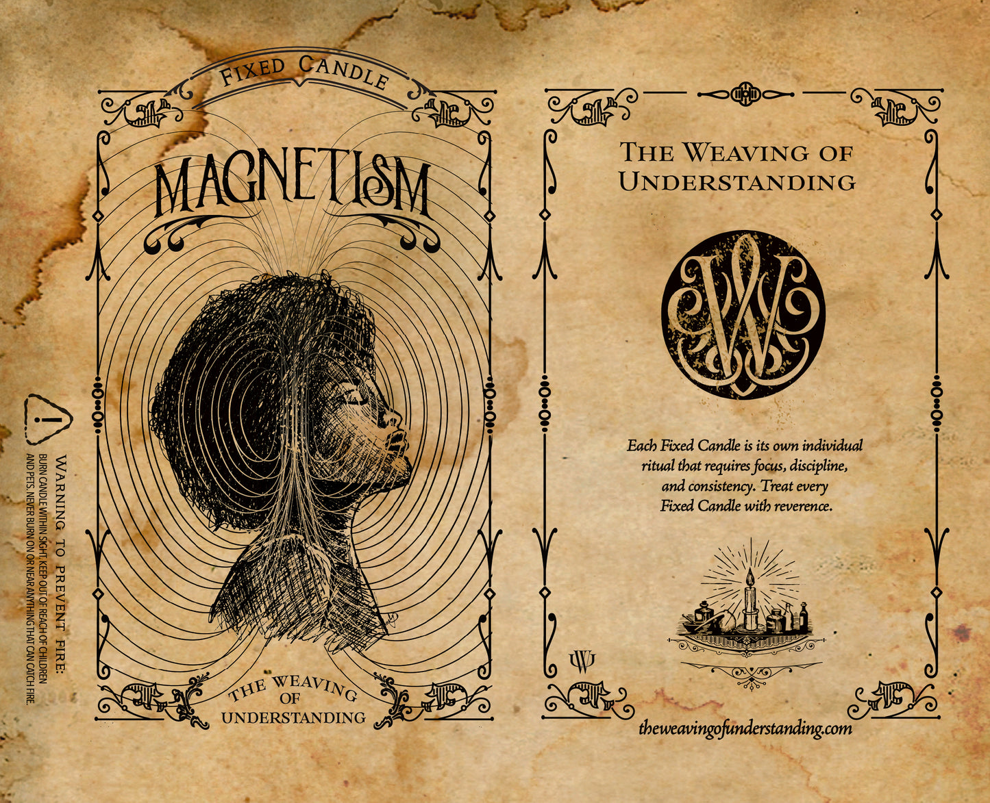 Magnetism Fixed Candle