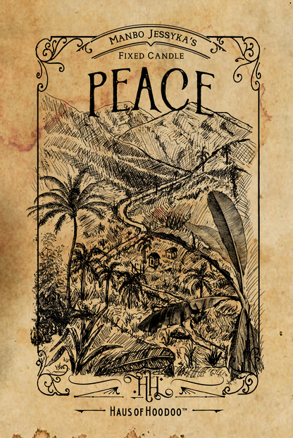 Peace Fixed Candle