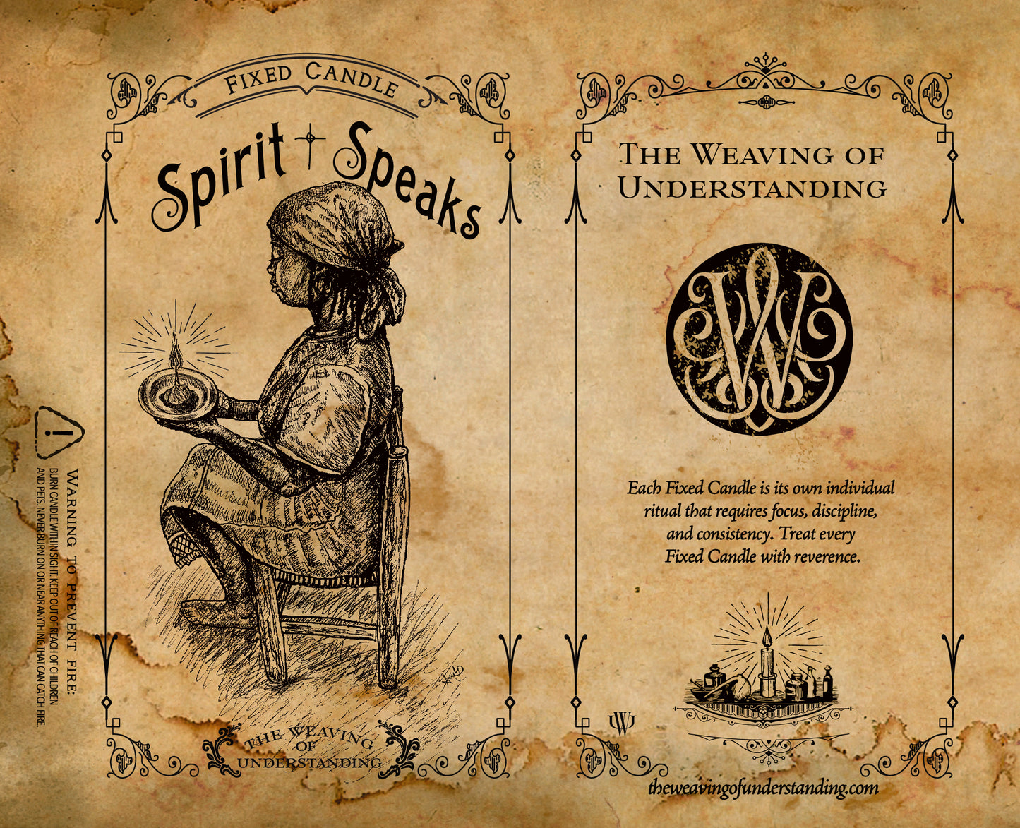 Spirit Speaks Fixed Candle