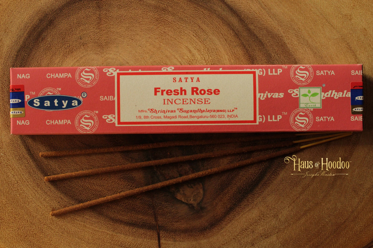 Satya Fresh Rose Incense Sticks
