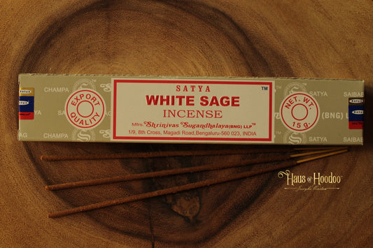 Satya White Sage Incense Sticks