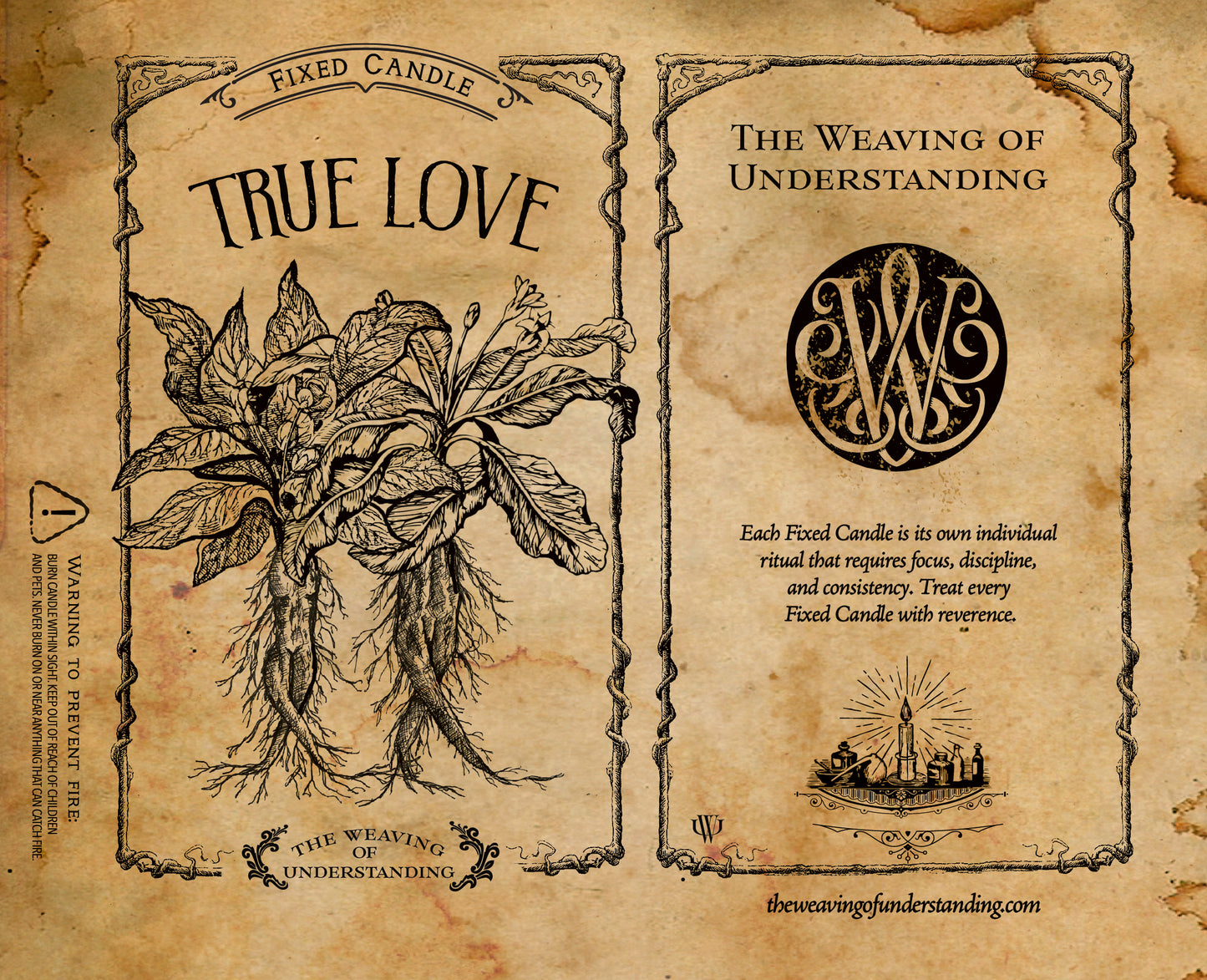 True Love Fixed Candle