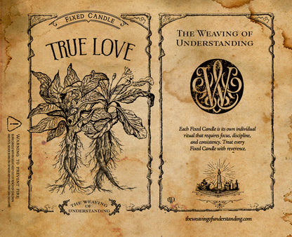 True Love Fixed Candle
